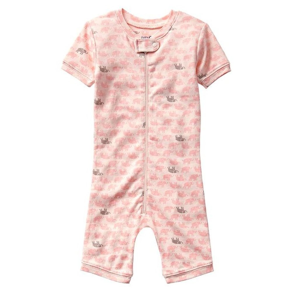 5T sleeper pajamas pink elephants 1pc pj Baby Gap